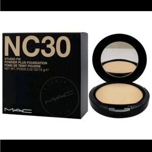 MAC Studio Fix Powder Plus Foundation-NC30 original / Old formula .52oz 15g New